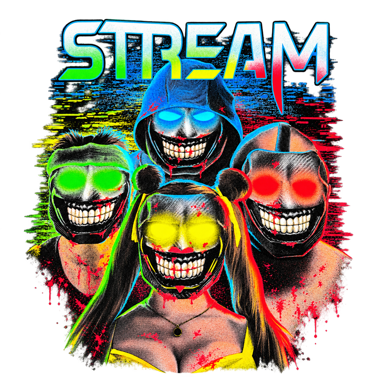 STREAM Graphic T-Shirt by Rock Rebel