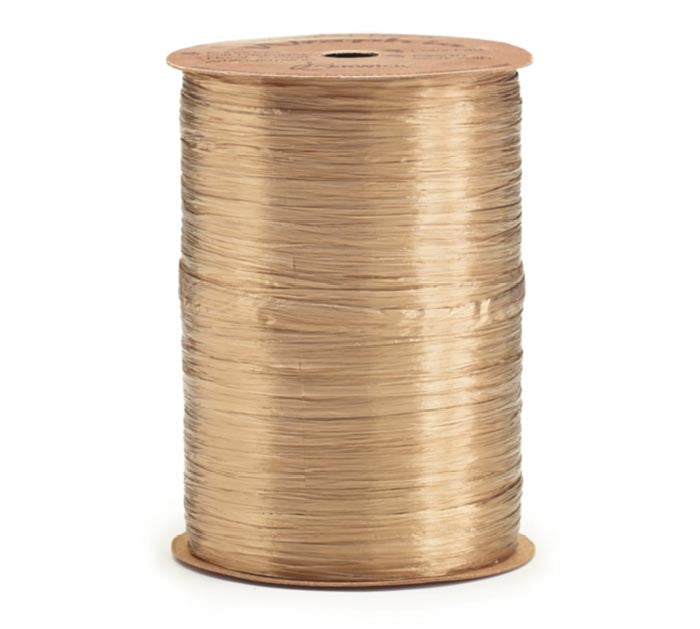 Wraphia Kraft Pearl Ribbon - 100 yd