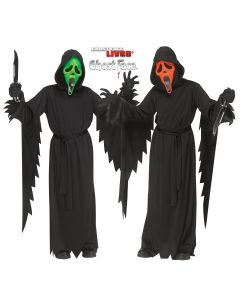 Fun World 138252 Ghost Face® Fluorescent - Child