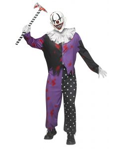 Fun World 139234 Vicious Clown - Adult