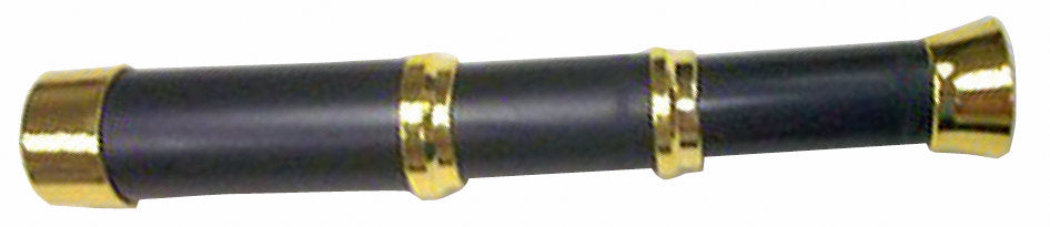 Black & Gold Plastic Telescope