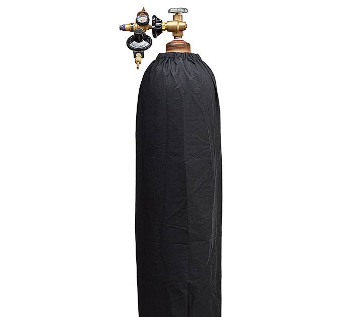 Black Fabric Tank Cover