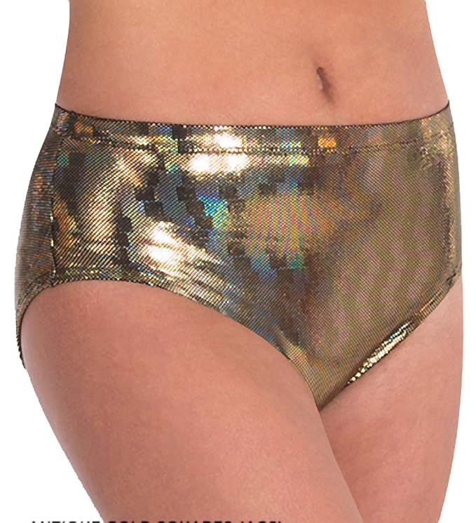 Body Wrappers Metallic Briefs - 709