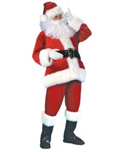 Fun World 7501 Deluxe Velour Santa Suit - Adult
