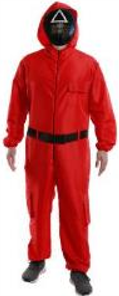 THE GAME RED JUMPSUIT & MASK