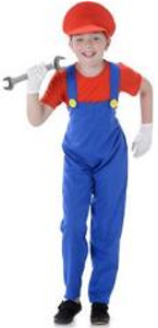 KIDS PLUMBER RED