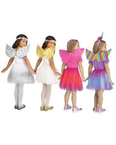 Fun World 90982 Metallic Wing Assortment