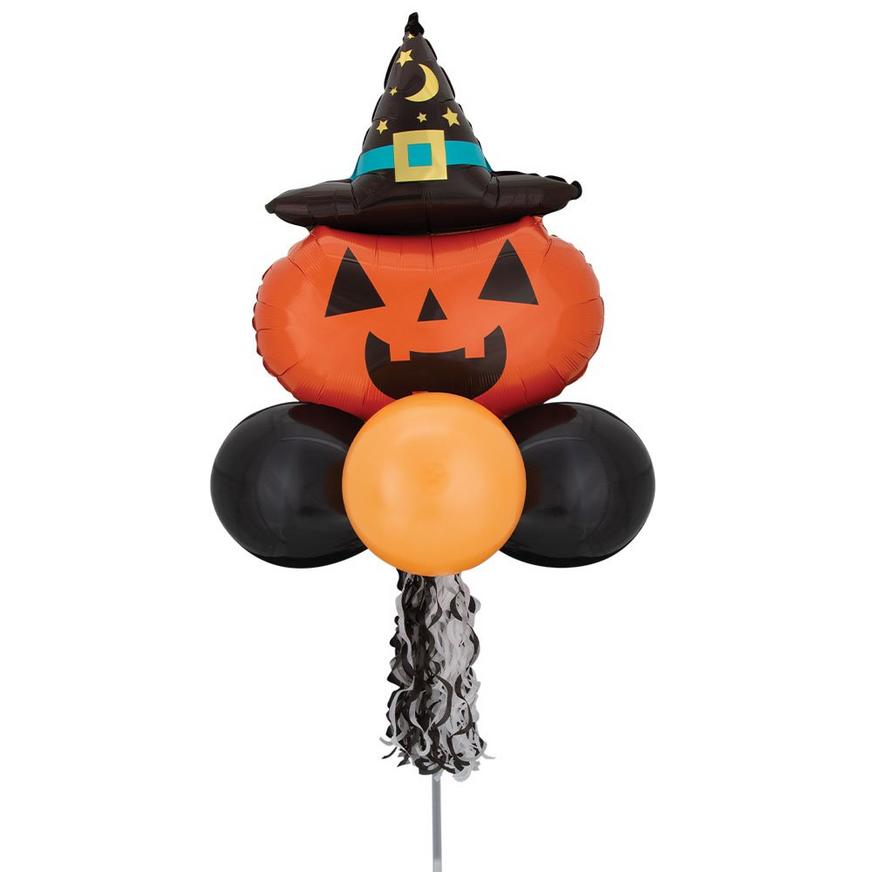 Witchy Pumpkin Halloween Balloon Yard Sign Kit - 67 in.