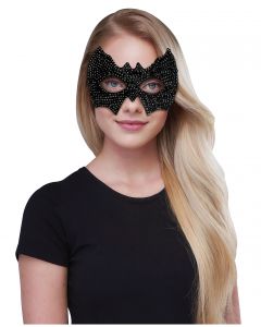 Fun World 93394 Black Diamond Bat Eye Mask