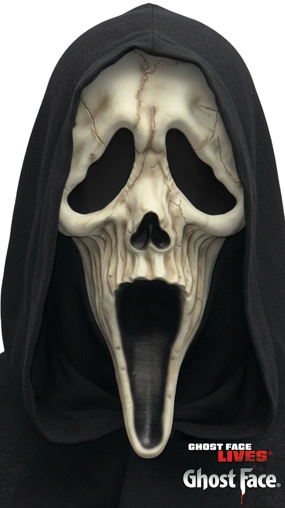 Ghost Face Reaper mask, front