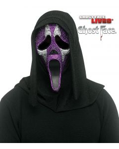 Fun World 93646 Ghost Face® Jester Bling Mask