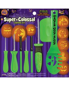 Fun World 94650 20 Piece Family Carving Kit