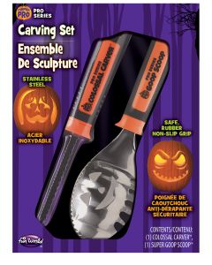 Fun World 94809 Pro Pumpkin Carving Tools Set