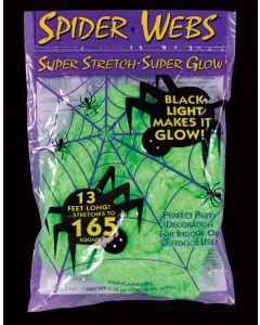 Fun World 9524 Super Stretch™ Green Spider Web