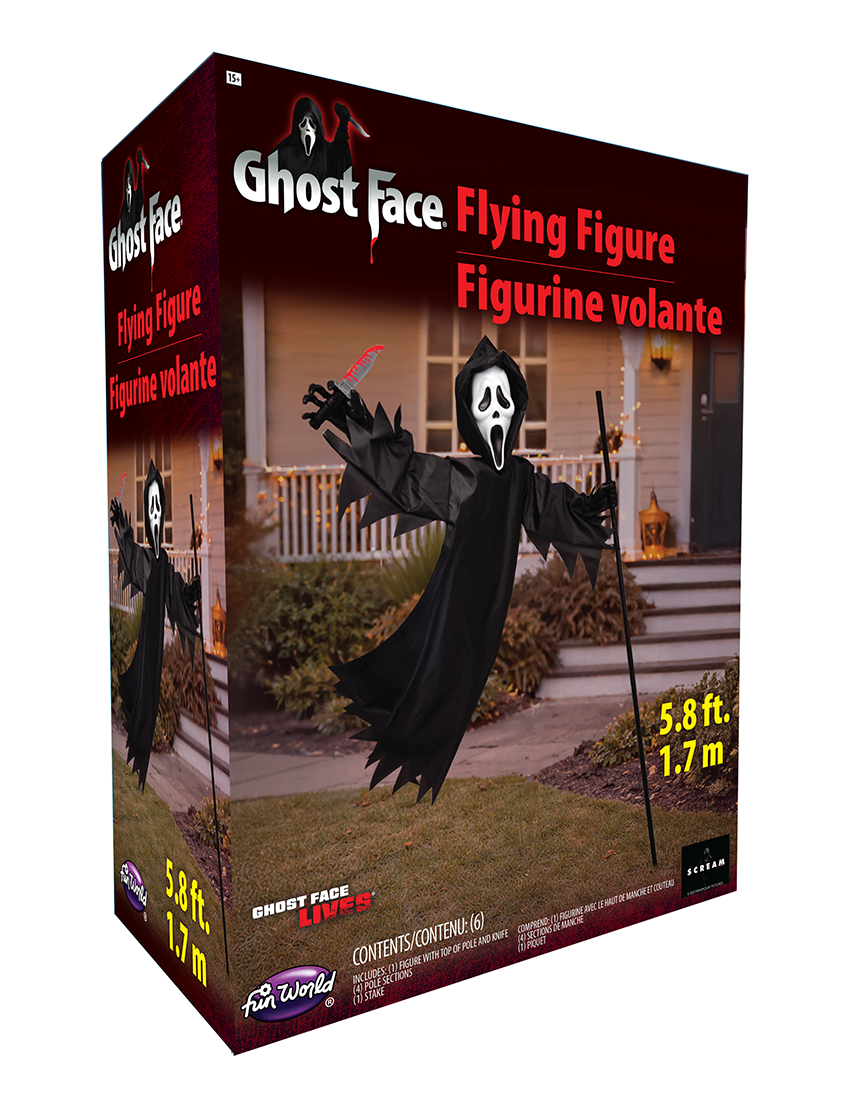 5' Flying Ghost Face®