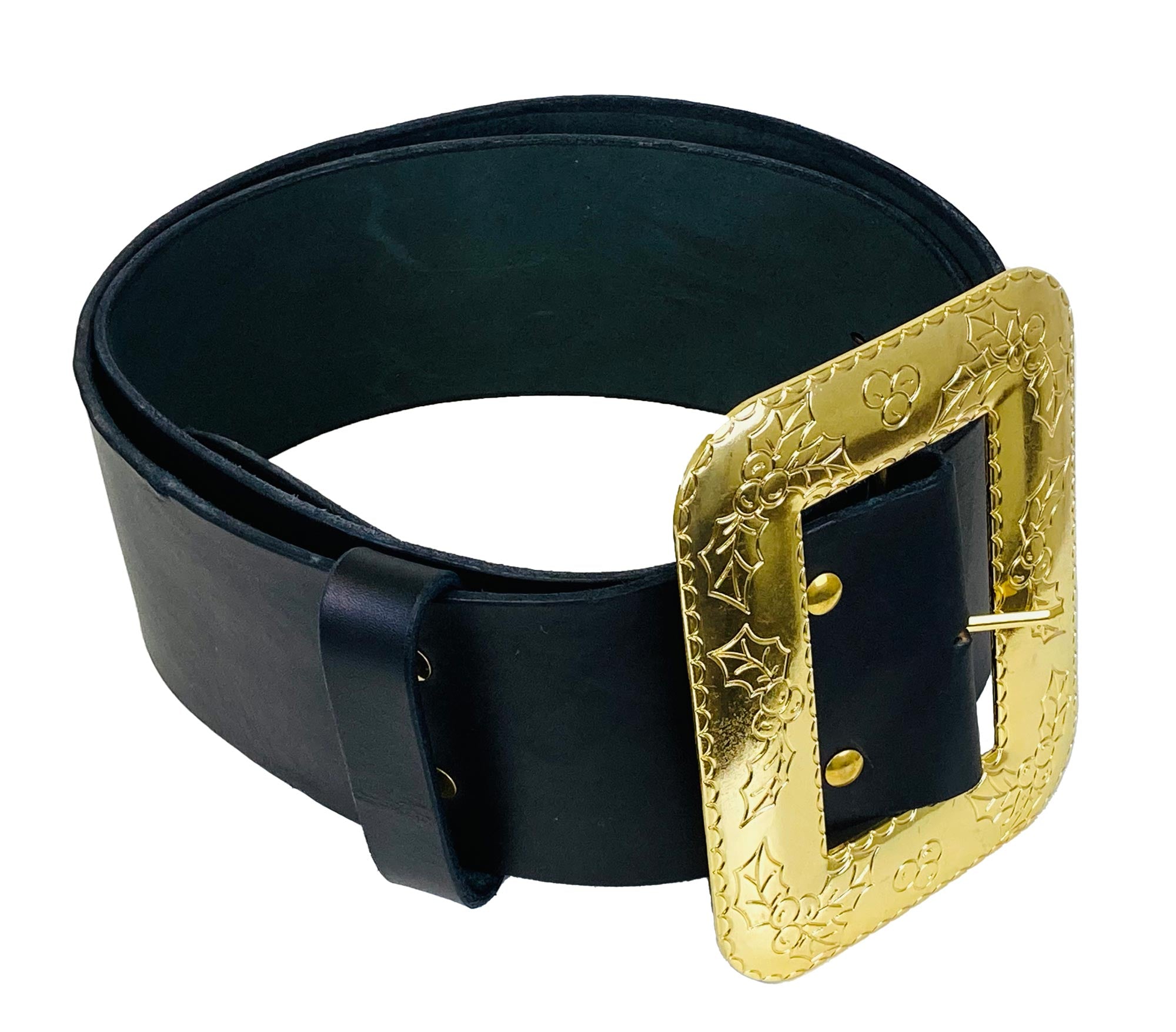 Santa Belt Deluxe Leather