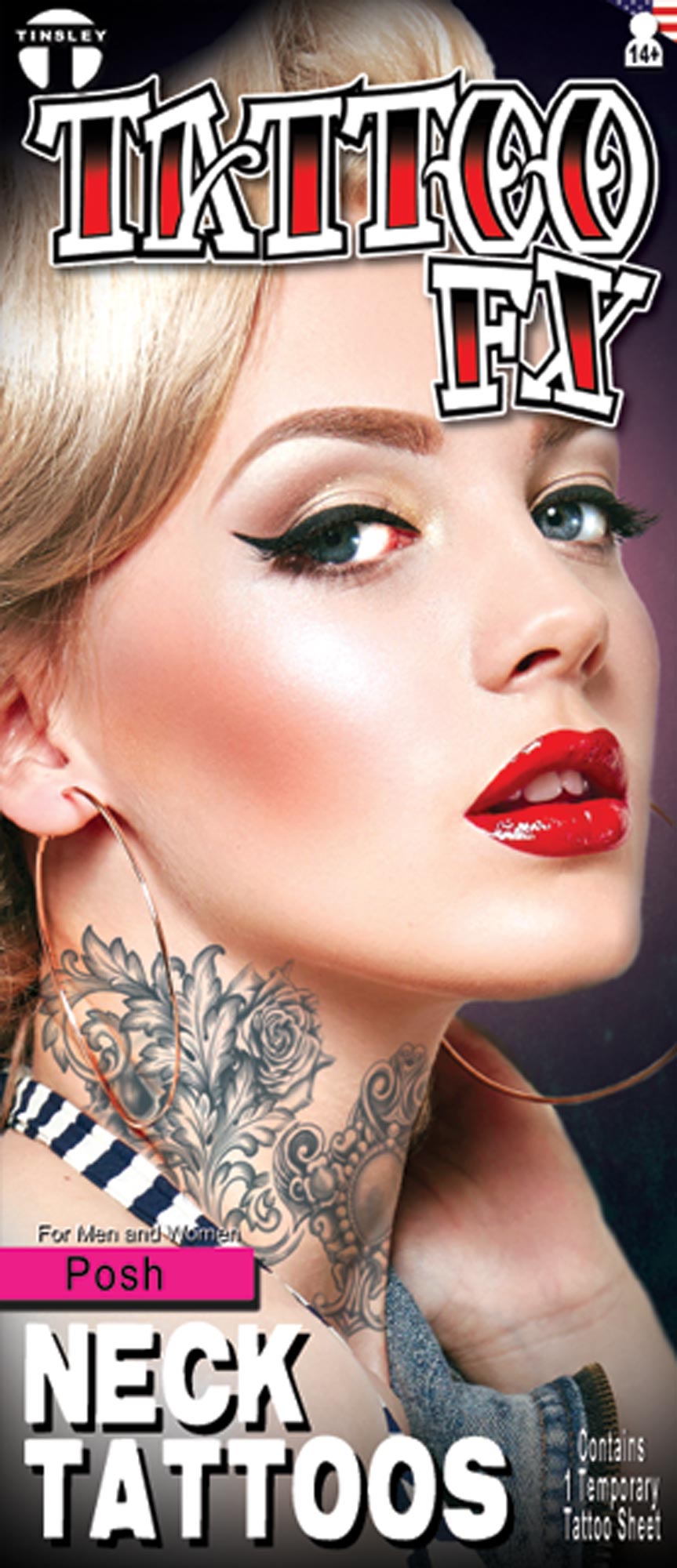 Posh Neck Tattoo FX