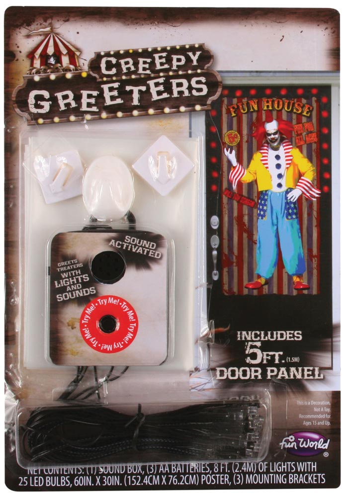 Clown Creepy Door