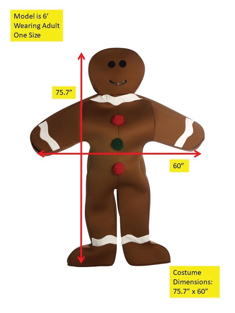 Gingerbread Man Costume