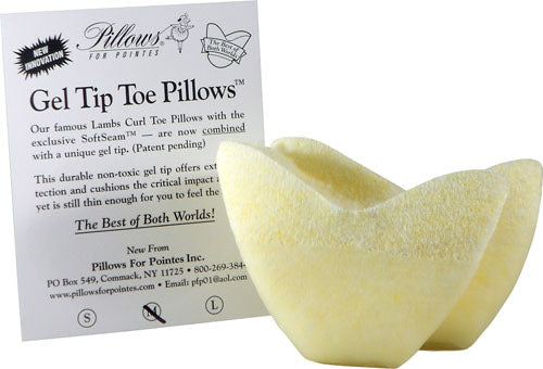 Pillows for Pointes PIL02 Gel Tip Toe Pillows