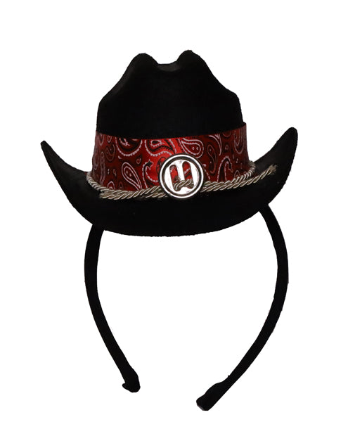 Black Mini Western Hat