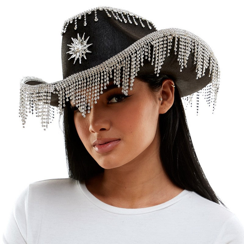 Premium Black Cowboy Hat