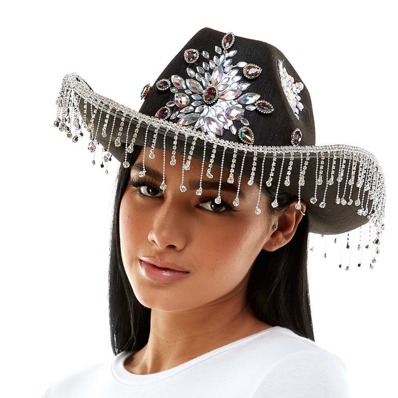 Premium Black Cowboy Hat