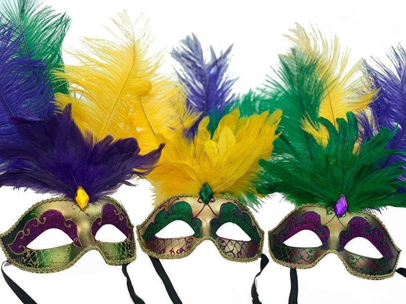 Mardi Gras Feather