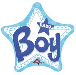 32" Celebrate Baby Boy SuperShape™ Balloon