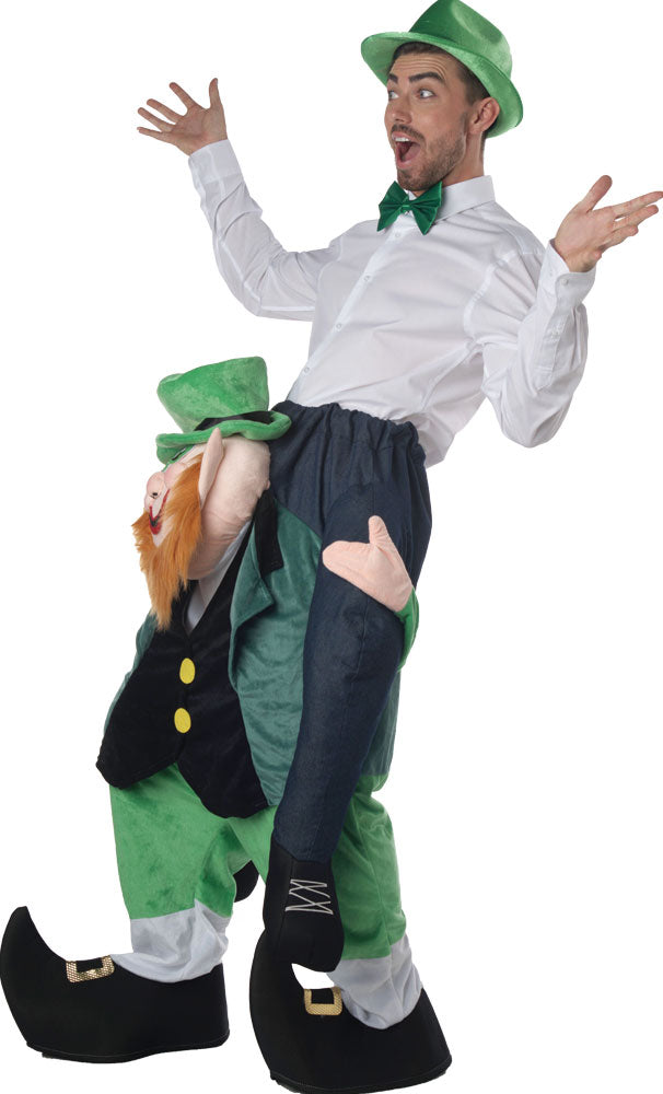 Carry Me Leprechaun Adult Costume