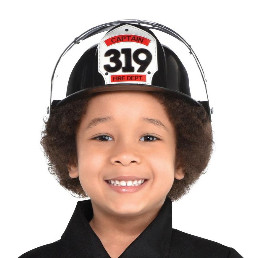 Child Reflective Firefighter Costume - Medium (8-10)