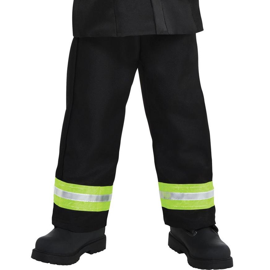 Child Reflective Firefighter Costume - Medium (8-10)
