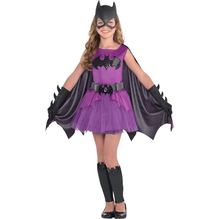 Child Purple Batgirl Costume - Large (12-14)