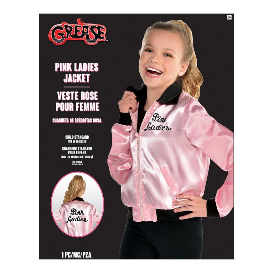 Grease Pink Ladies Jacket - Child S/M