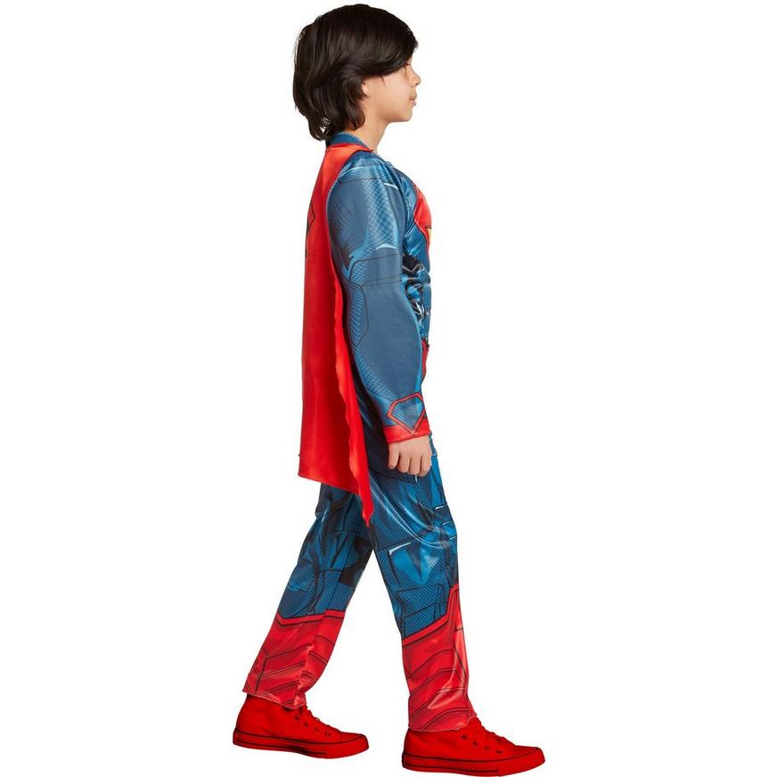 Superman Muscle Costume - Child Large (12-14)