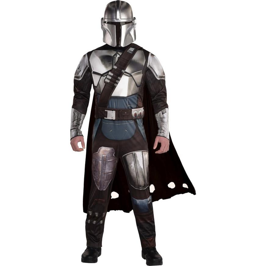 Adult Mandalorian Deluxe Costume, Star Wars: The Mandalorian - Standard Size