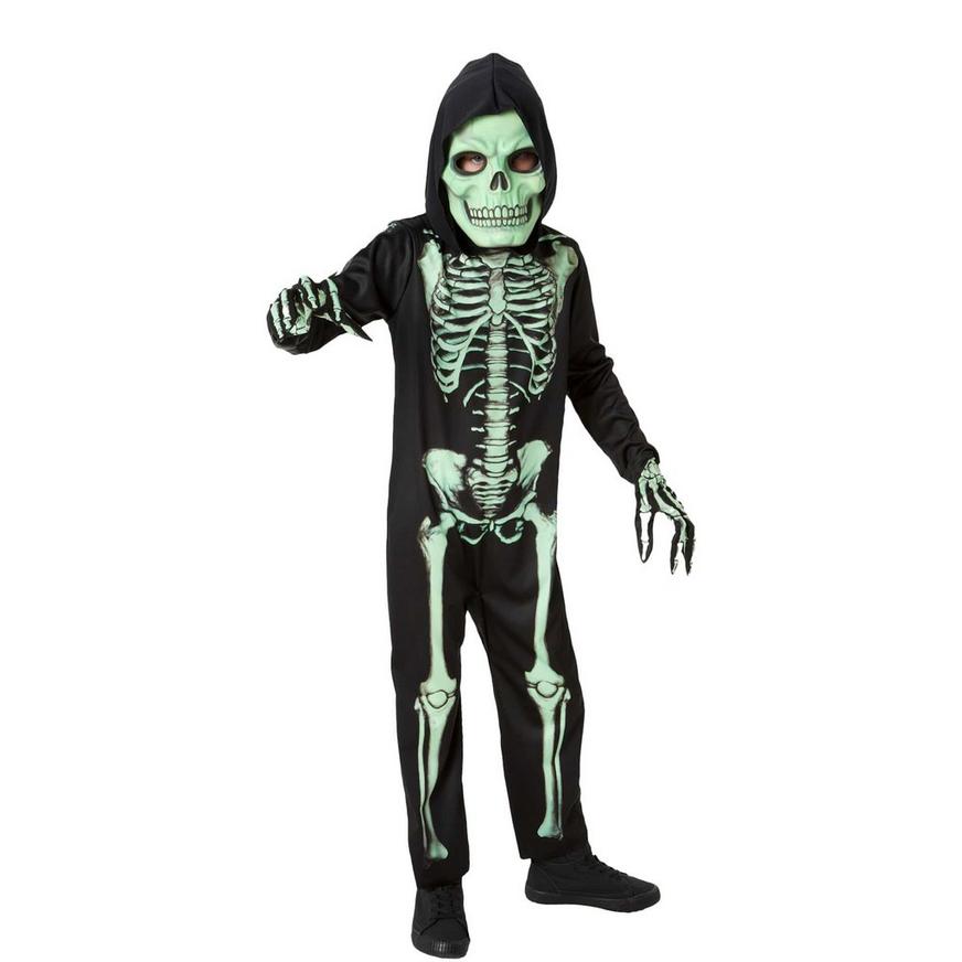 Glow-in-the-Dark Skeleton Costume - Child