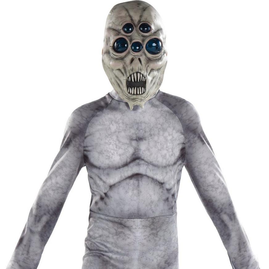 Child Gray Alien Long-Arm Illusion Costume - Large (12-14)
