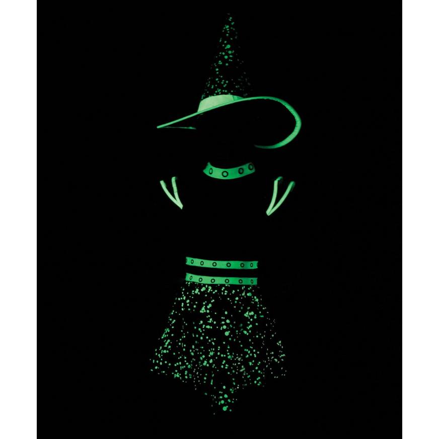 Child Midnight Witch Glow-in-the-Dark Costume - Medium (8-10)