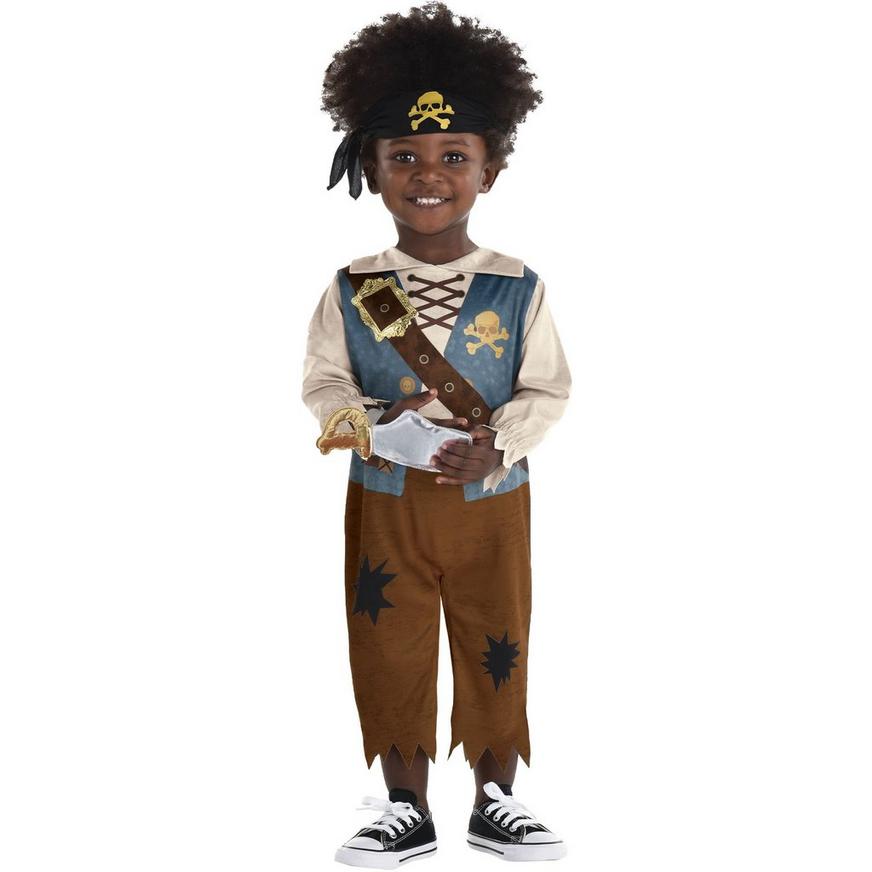 Infant Ship Wrecked Pirate Costume - 0-6 Months