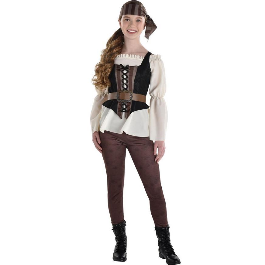 Shipwrecked Pirate Costume - Girls