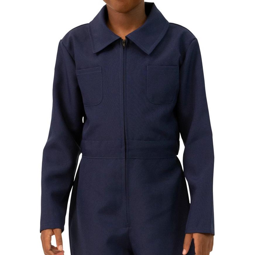 Navy Blue Coveralls - Child Small