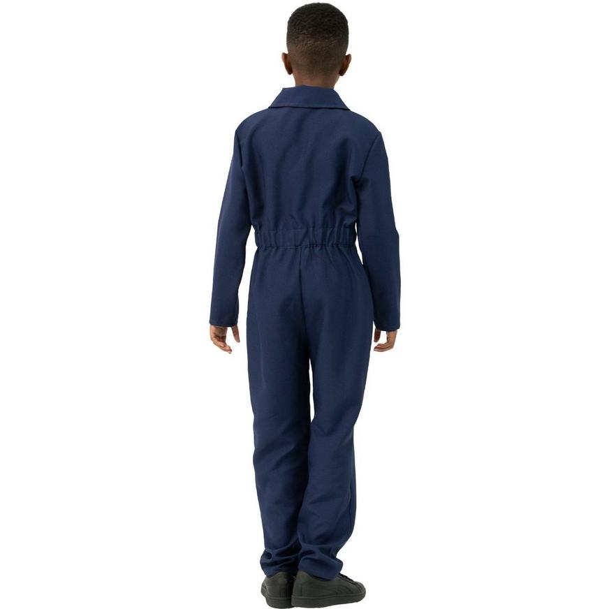 Navy Blue Coveralls - Child Medium