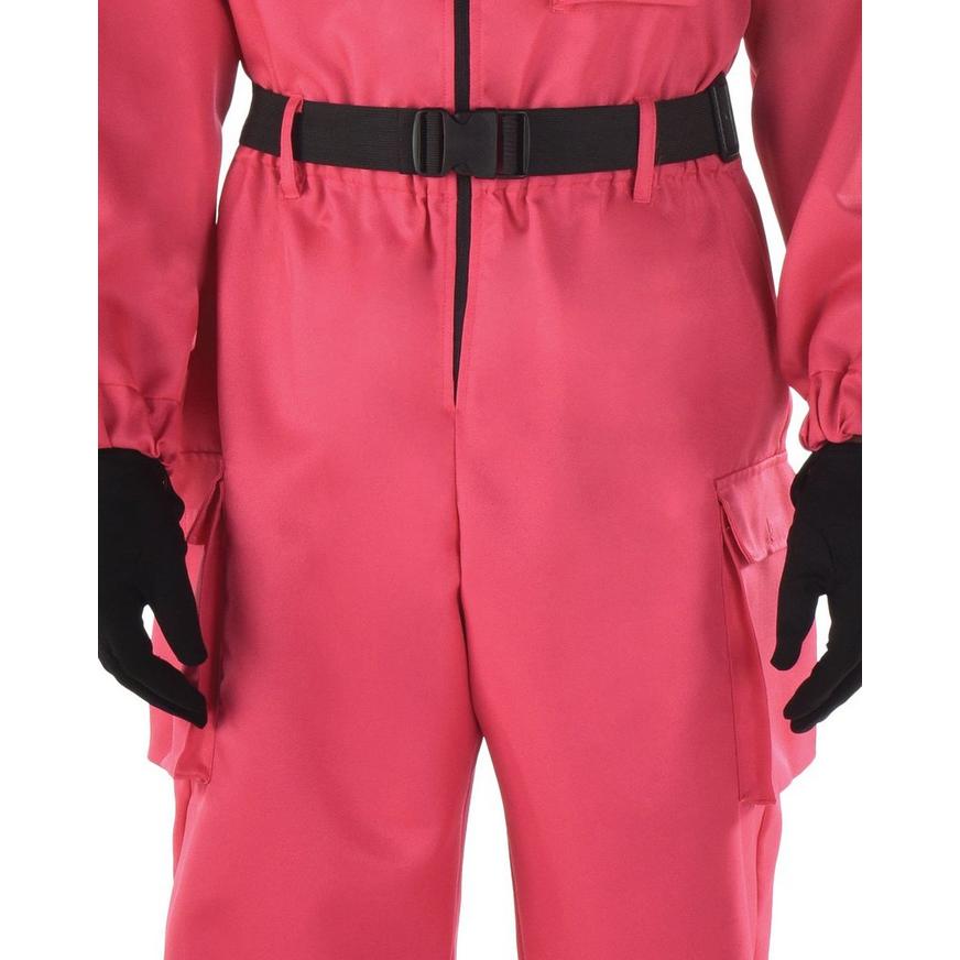 Adult Pink Soldier Guard Costume, Squid Game - S/M