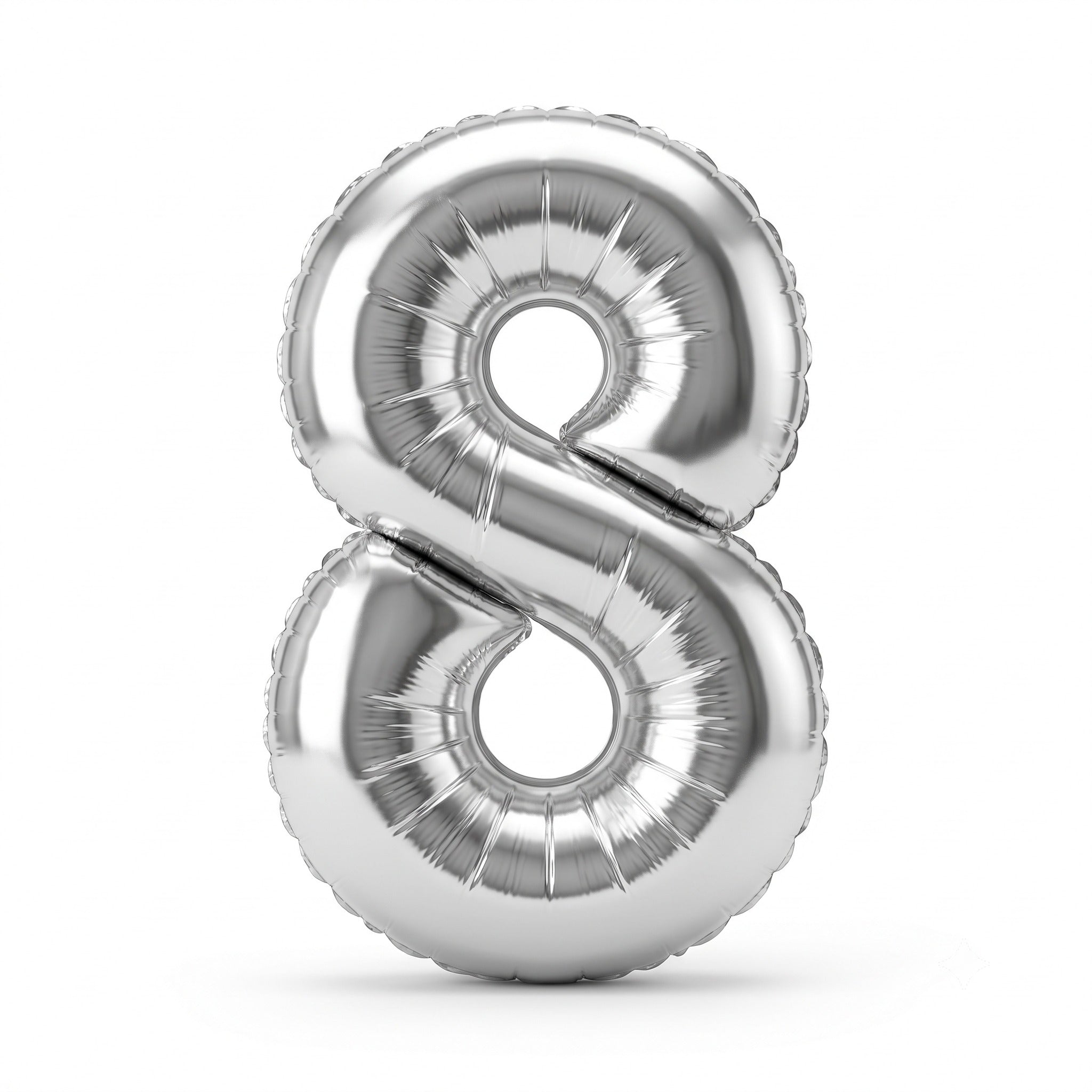 Mini Silver NUM 8