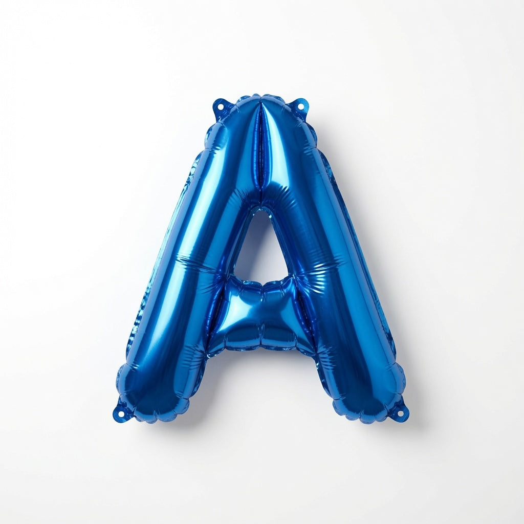 809 Blue Letter A