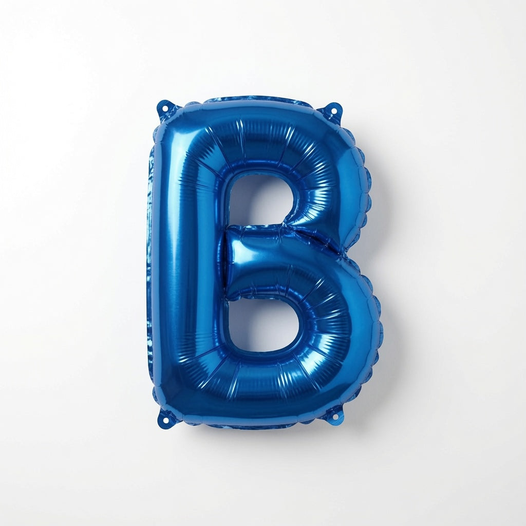 813 Blue Letter B