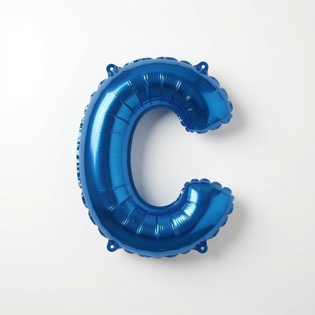 817 Blue Letter C