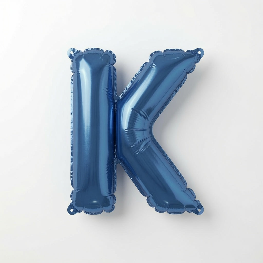 860 Blue Letter K