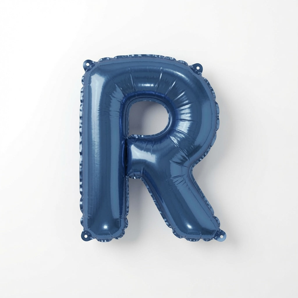 879 Blue Letter R